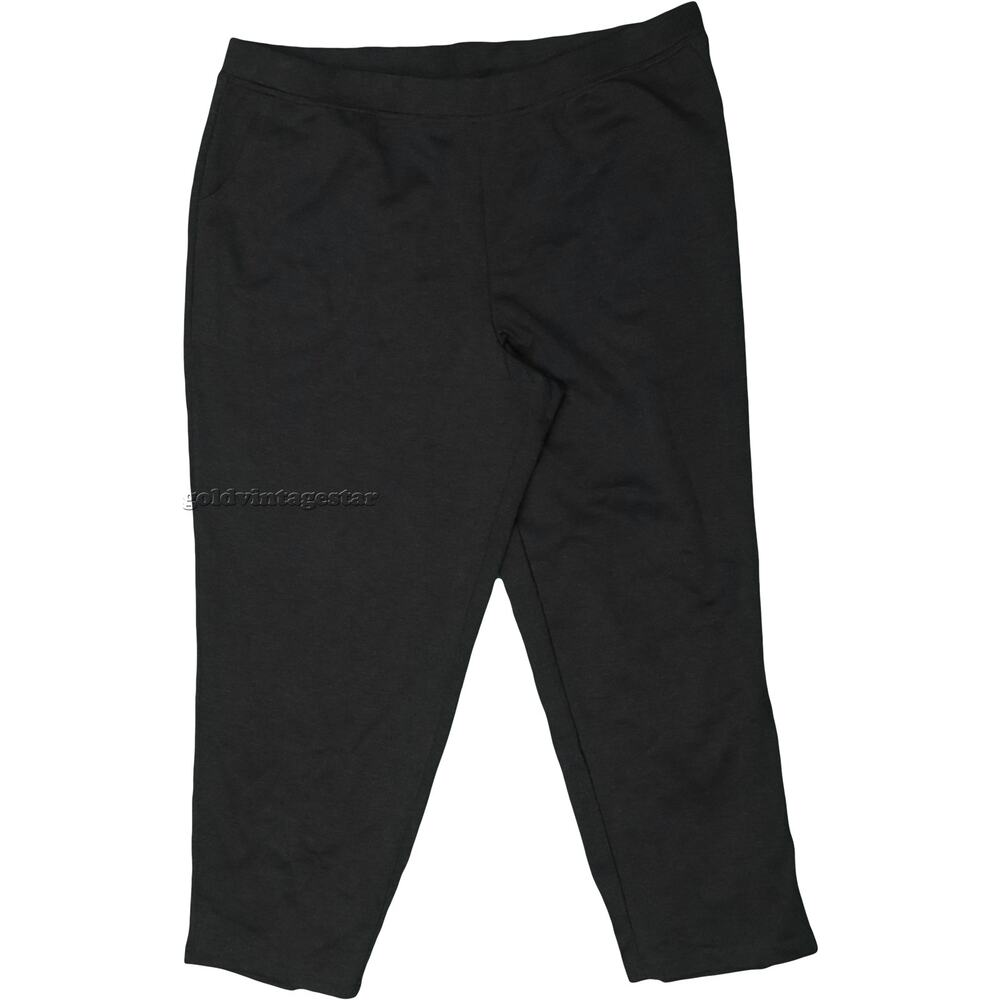 Woman Within Black Pants 24W Petite 40